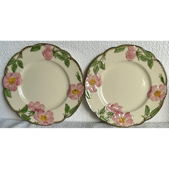 Vintage Franciscan Half Moon Dinnerware 1949-1953 (2) Luncheon Plates Unused - Picture 2 of 12